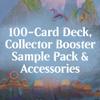 Magic: The Gathering The Lost Caverns of Ixalan Commander Deck - Explorers of The Deep (100-Card Deck, 2-Card Collector Booster Sample Pack + Accessories) view 3