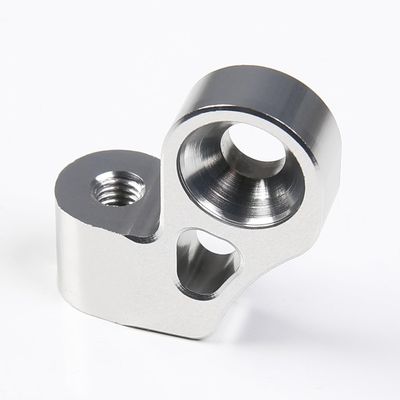 CNC Aluminum Metal Clutch Fixed Mount for 1/5 RC Car HPI rv Baja 5b 5t 5sc SS Engine Upgrade Part (Silver)