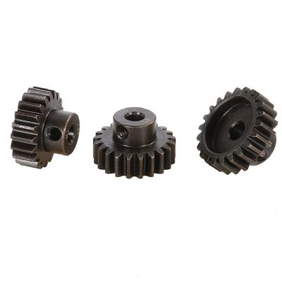 KUSTAT Pinion Gear 3Pcs 1 Module 11T 12T 13T Spur Gear 5mm Shaft Motor Gear 1M 20T 21T 22 Teeth Pinion Motor Gear for 1/8 Car Brushless Motor bore Shaft (Color : 23T 24T 25T)