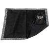 YYKSYDPT Tarot Tablecloth Tarot Tablecloth and Bag Set Square Divination with Bag Tarot Cloths (Black2) view 1