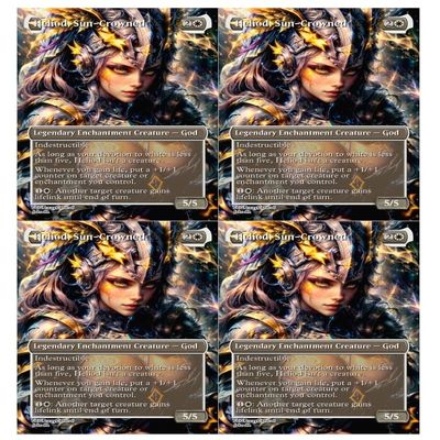 4x | Heliod, Sun-Crowned | Anime | Full Art | Foil or Non-Foil (Foil)