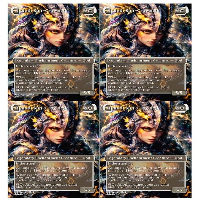 4x | Heliod, Sun-Crowned | Anime | Full Art | Foil or Non-Foil (Foil)