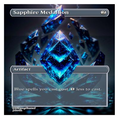 4x | Sapphire Medallion | Anime | Full Art | Foil or Non-Foil (Non Foil)