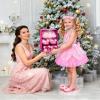 Jeowoqao Dress up Shoes Princess Dresses for Girls, Little Girls Princess Dress up Clothes Set 1pc TuTu Skirt with 3ps Skirt Veils, Play Toys for Girls Age 3 4 5 6 Years Birthday Gift view 2