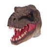 Dinosaur Hand Puppets Adults Rubber Dinosaur Head Puppet 3D Realistic T-Rex Triceratops Dilophosaurus Hand Puppets Soft Animal Head Puppet for Role Play Prank Halloween Party Decor Supplies view 3