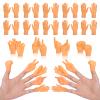 30 pcs Tiny Hands Finger Puppets, Mini Hands Little Small Hands mini Thing Gag Performance Funny Fingers for Puppet Show Gifts Classroom Prizes Party Favors for Kids (7 Styles) view 1