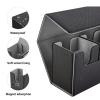 FOTEEMO Card Deck Box for MTG, 5 in 1 Commander Deck Box Trading Card Deck Storage Box Holding 400+ Sleeved Cards Magic Commander TCG Sports Card Box (Black and Grey) view 4