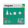 Apli kids 19419 - Educational Construction Game with Transparent Magnetic Pieces, Various Magnetic Geometric Shapes to Create 3D Figures view 2