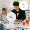 Angoily Prize Game Wheel Raffle Turntable for Parties Carnivals and Trade Shows Compact and Sturdy Design for Easy Use and Storage Tabletop Wheel for Fun Events view 3
