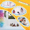 Inflatable White Bounce House Castle, 13x13x10ft Large Jumper PVC Bouncy House with Blower for Toddler Kids and Adults Indoor or Outdoor Wedding Birthday Party view 3