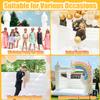 Inflatable White Bounce House Castle, 13x13x10ft Large Jumper PVC Bouncy House with Blower for Toddler Kids and Adults Indoor or Outdoor Wedding Birthday Party view 4