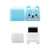 6 Pieces Erasers Roller Erasers Portable Cube Pencil Flexible Rubber Cute Animal Durable Soft Erasers Gift Eraser with Roller Cases for School, Office, Kids view 4