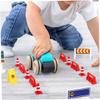 Alasum Kids Simulation Driving Toy Mini Road Cones and Fences Set with 48 Traffic Roadblocks Educational Plaything for Outdoor Cognitive Learning view 4