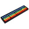 Alipis Arithmetic Abacus Math Counting Toy 17 Digits Rods with Colorful Beads, Chinese Abacus Mathematics Learning Aid Tool view 1