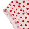50s Dresses Vintage Button Down Shirt Dress Retro Rockabilly Sleeveless Polka Dot Audrey Prom Party Dress for Girls Hot Pink view 2