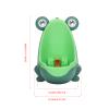 1Pc Plastic Children Urinal Funny Aiming Target Wall Mounted Potty Training Urinal with Suction Cup for Boys Toddlers (Green) view 2