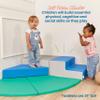 ECR4Kids SoftZone Adventurer's Summit Step, Corner Climber, Contemporary, 4-Piece view 3