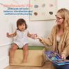 ECR4Kids SoftZone Pedestal, Beginner Playset, Earthtone view 3