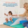 ECR4Kids SoftZone Adventurer's Summit Slide, Corner Climber, Contemporary, 4-Piece view 3