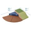 ECR4Kids SoftZone Junior Adventurer's Summit Slide, Corner Climber, Earthtone, 4-Piece view 2
