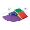 ECR4Kids SoftZone Junior Adventurer's Summit Ramp, Corner Climber, Assorted, 4-Piece view 2