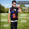 JoyX Tactical Vest Kit Compatible with Nerf Guns for Boys N-Elite Series with 40 Foam Darts for Gun Holster Protective Action Gear view 3