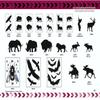 carstyling XXL Afterglow Sticker Moose Set of 2 view 3