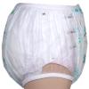 Adult Plastic Pants,Adult Cloth Diapers Covers Waterproof,PVCincontinence Elastic Band Plastic Reusable Pants,Suitable for Adult Men and Women view 4