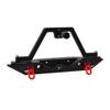 1/10 RC Crawler Metal Rear Bumper with Spare Tire Rack for for Traxxas for TRX4 for Axial for SCX10 90046 Modification Accessories view 3