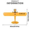 QIYHBVR Remote Control Airplane | Brushless RC Plane 5 Channel Ready to Fly RC Planes for Adults, Advanced RC Foam Blimps for Adults, Remote Control Stunt Fighter with 360 Rollover Stunt view 2