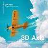 QIYHBVR Remote Control Airplane | Brushless RC Plane 5 Channel Ready to Fly RC Planes for Adults, Advanced RC Foam Blimps for Adults, Remote Control Stunt Fighter with 360 Rollover Stunt view 3