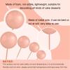 ASTARON 32 Pcs Ball Cake Topper Decorations Mini Balloons Cake Topper Sticks Foam Balls Cake Picks Cake Topper Balls Cake Decorations for Wedding Party Birthday Cake Decorations (Rose goldPink) view 3