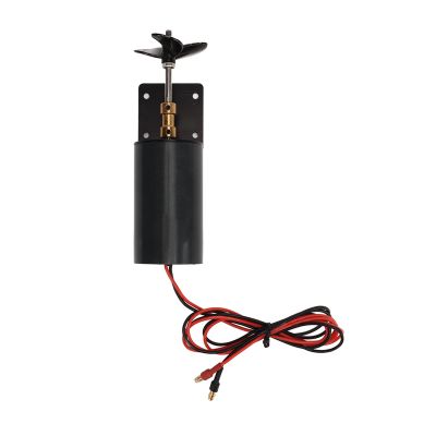Alomejor RC Underwater Thruster, Powerful Thrust 545 50T Brush Motor Impact Performance for Remote Control Boat (CW)