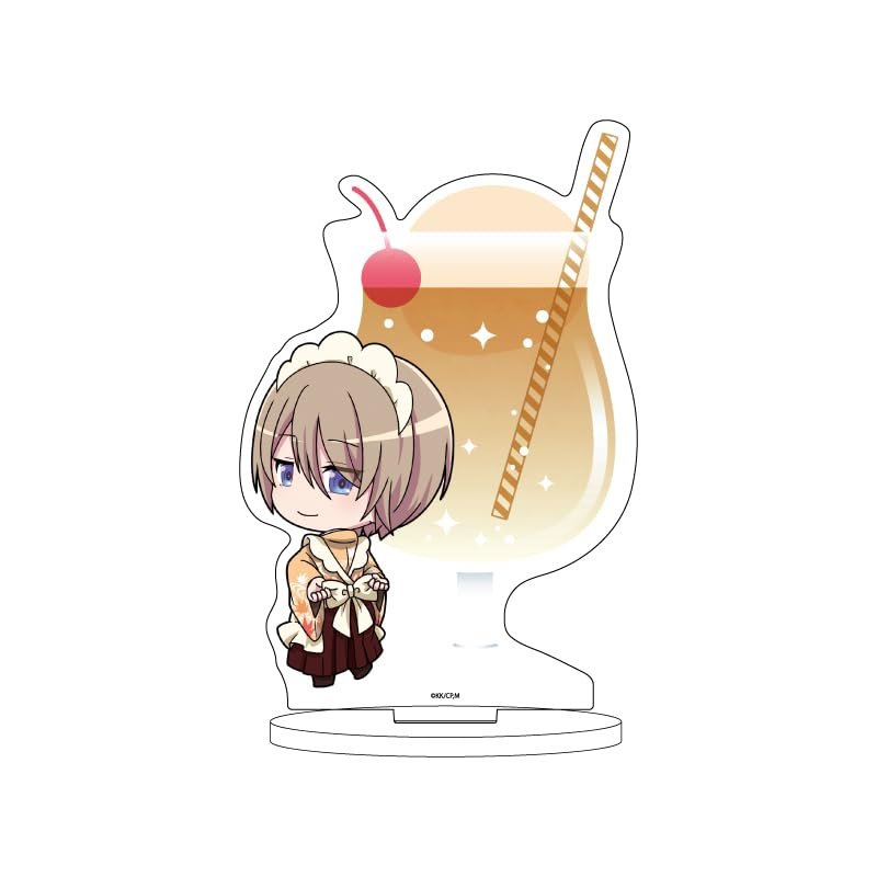 A3 TV Anime Goddess Cafe Terrace 20 Retro Cafe Ver. Phoenix Temple Autumn Leaves [Mini Character Illustration] Character Acrylic Figure