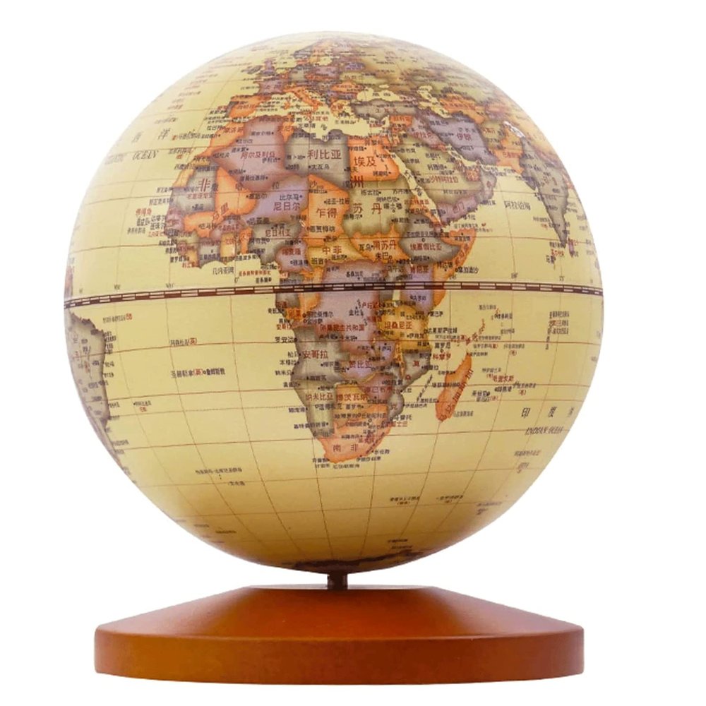 practical Globe Globe Illuminated Globes Built-in Led Erasable Color Easy To Read Hd Geographic Globes Music Box With Wooden Stand Educational Tools