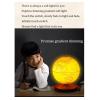 practical Globe Globe Illuminated Globes Built-in Led Erasable Color Easy To Read Hd Geographic Globes Music Box With Wooden Stand Educational Tools view 4