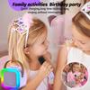 OUTUVAS Kids Karaoke Machine Toy, Ages 4-12, Christmas & Birthday Gift, Karaoke Toys for Boys & Girls view 4