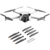 SwepS for D-JI Mini 3 Pro Propeller Drone Props Blade Replacement Low Noise Wing Fans Part Set Orange Accessories Camera Lightweight(4pcs Silver) view 2