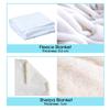 TeesNow Personalized to My Daughter Blanket from Mom Dad Father Butterfly I Will Always Be There Daughter Birthday Graduation Christmas Customized Fleece Blanket (30 x 40 in Baby Size) view 4