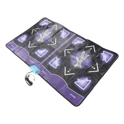 Alomejor Double User Dance Mat,2 Player Remote Control Dancing Pad with Sync Experience for Kids and Adults