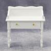 AirAds Dollhouse 1:12 Dollhouse Miniatures Student Desk and Chair Set White furntiures view 3