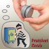 2 Pieces | Fratchet Coins | Thumb Coin & Hand Knob | Fidget Ratchet | Magnetic Noise Maker | Detent Knob | Stress Relief Gift | Haptic EDC | ADHD Anxiety Sensory Focus | Fidget Walker | Kool Fingers view 2