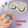 2 Pieces | Fratchet Coins | Thumb Coin & Hand Knob | Fidget Ratchet | Magnetic Noise Maker | Detent Knob | Stress Relief Gift | Haptic EDC | ADHD Anxiety Sensory Focus | Fidget Walker | Kool Fingers view 3