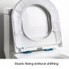 20pcs disposable toilet seat cushion non-woven toilet seat cushion toilet seat protector children toilet training cover adult home travel single package environmental protection Largepackof20 white view 3