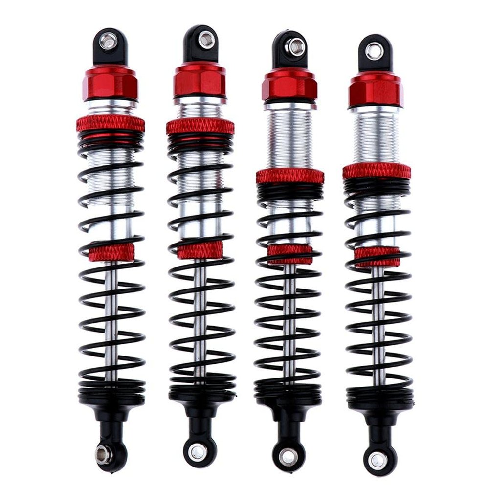 Xiaojikuaipao 4 Pcs RC Crawler Shock Absorber 1:10 RC Crawler Car Parts ForTRX-4D90 SCX10