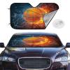 Basketball Football Baseball Rugby Car Sun Visor Windshield Sunshade Protective Cover for Most Cars SUV view 2