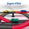 GINCHO High Speed Series Tram Dual Track Set, 8.2m Electric Track with 3 Vehicles Slot car Racing, Comes with 2 Hand Controls and Track Parts and a Lap CounterToys Gifts for 8 9 10 11 12 Boys Girls view 4