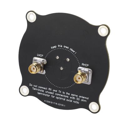 5.8GHz FPV Antenna Triple Feed Patch Antenna 9.4dBi High Gain Circularly Polarized Antenna for FPV Racing Drone