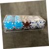 Gogogmee Chip Coin Box Poker Chip Tray Portable Clear Tray with Lid With Cover view 3