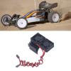 Alomejor RC Heat Sink Fan Motor Fan Set for Slash 4x4 1/10 RC Car with Double Fan (Black) view 4